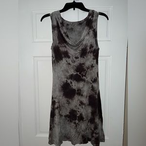 tie dye coverup dress